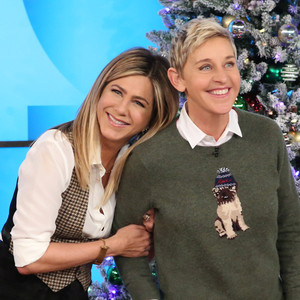 Jennifer Aniston, Ellen DeGeneres, The Ellen DeGeneres Show Jennifer Aniston, Ellen DeGeneres, The Ellen DeGeneres Show